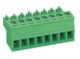 Terminal Blocks: SM C09 0384 03 YOC - Schmid-M: Cable Plug-In Terminal Blocks SM C09 0384 03 YOC RM 3,81mm 3 Poles, green ~ Phoenix Contact MC1,5/3-ST-3,81 ~ WE 691361300003 ~ TE 284507-3 ~ CAMDENBOSS CTB92HE/3